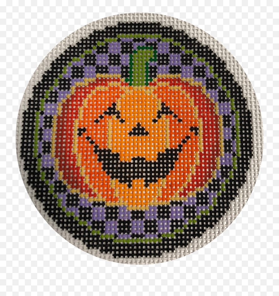 Halloween Pumpkin - Circle Emoji,Pumpkin Emoticon