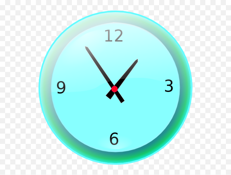 Clock Clipart 1pm - Png Download Full Size Png Emoji,Clock Emoji Png