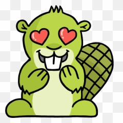 In Love Adsy Transparent Png - Stickpng Adsy Beaver Clipart Emoji,Emoji Enamorado Png