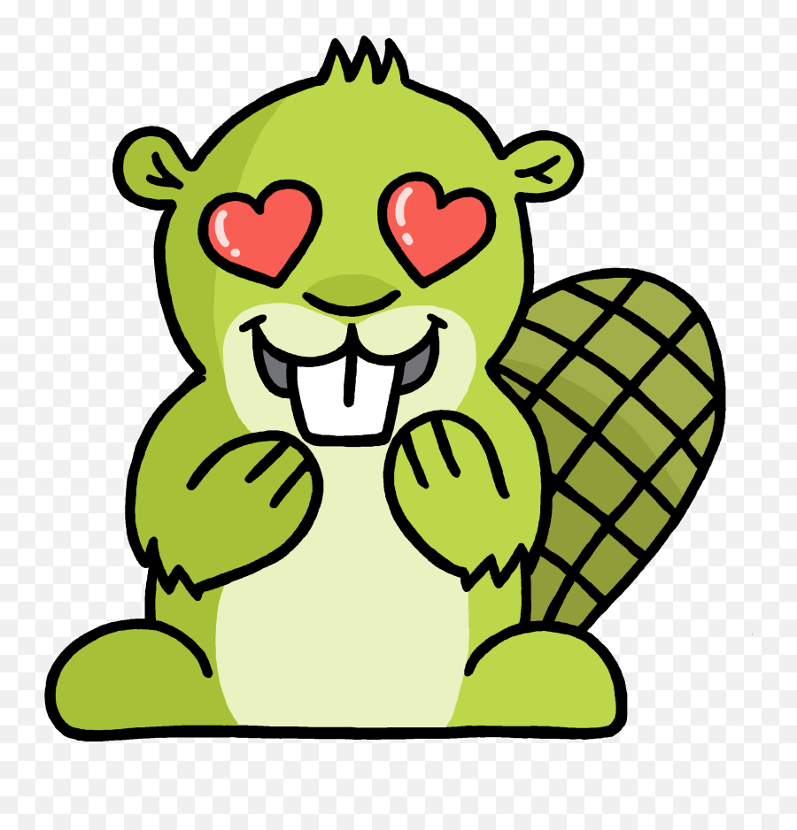 In Love Adsy Transparent Png - Stickpng Adsy Beaver Clipart Emoji,Emoji Enamorado Png