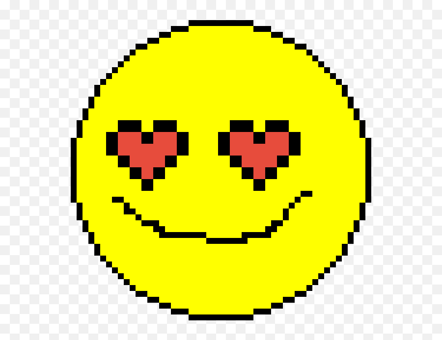 Pixilart - Hi Emjio By Miya123 Spreadsheet Pixel Art Emoji,Hi Emoticon