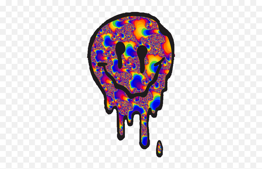 Trippy Transparent Face Smiley Picture 1252868 Trippy - Trippy Smiley Face Gif Emoji,Acid Emoji