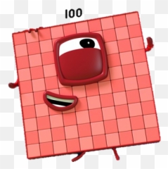 The Newest one hundred Stickers PicsArt - Numberblocks 100 Emoji