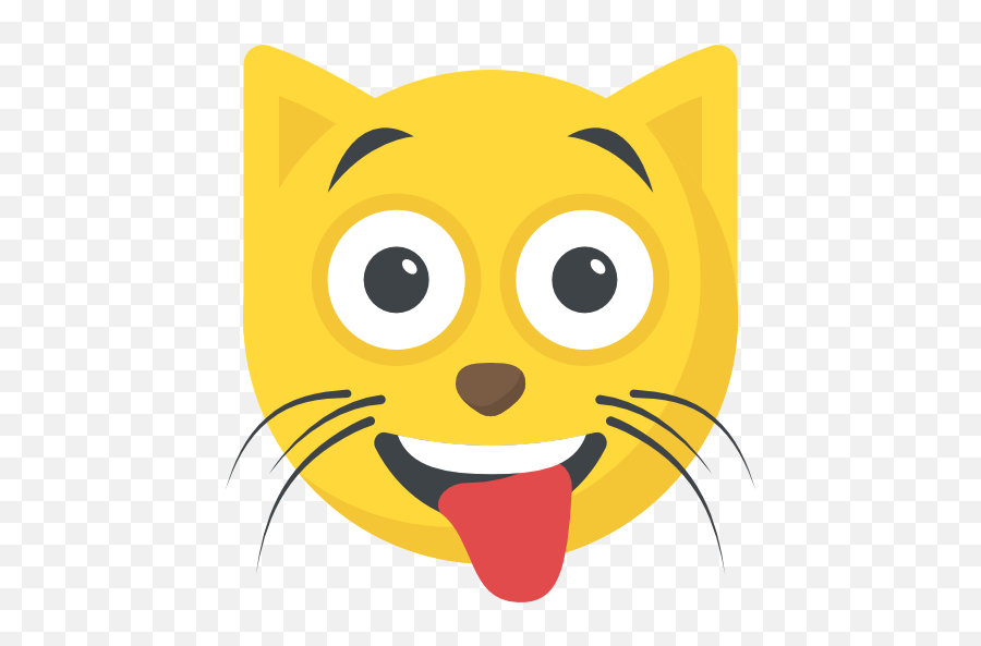 Cat - Free Smileys Icons Smiley Emoji,Shocked Cat Emoji