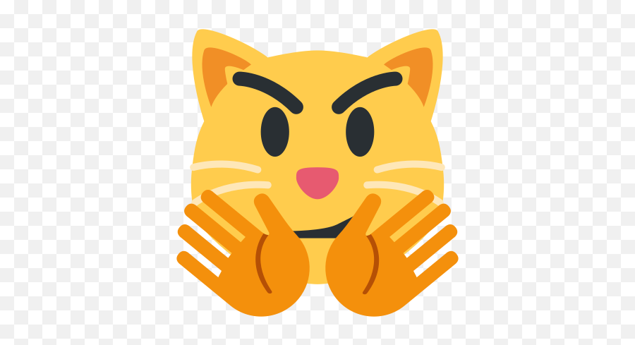 Emoji Remix On Twitter Smirk Cat Hugs U003d Emoji - Cartoon,What Is The Smirk Emoji