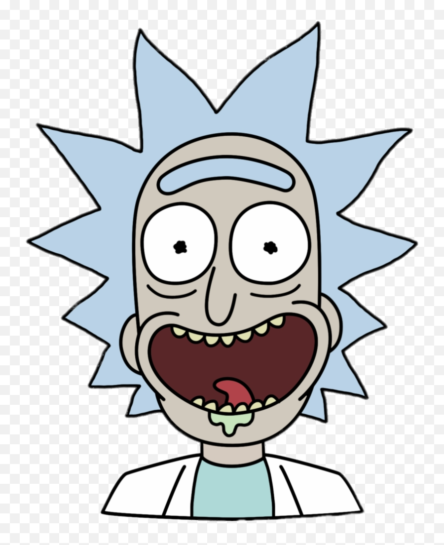 Check Out This Transparent Rick Sanchez - Rick Sanchez Face Png Emoji,Rick And Morty Emojis