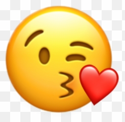 Kiss Kissemoji Sticker - Small Kissy Face Emoji