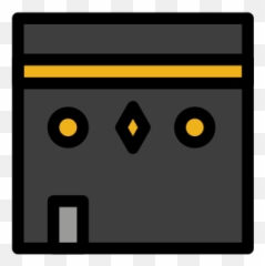 Kaaba Emoji - Horizontal
