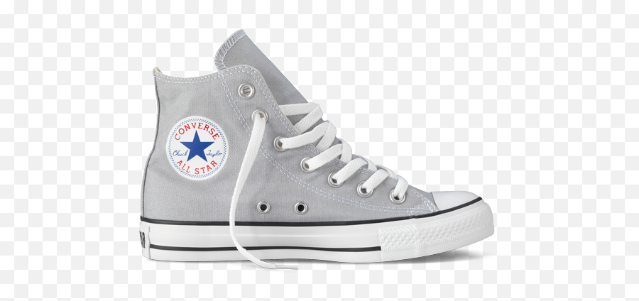 Converse Shoes Converse Chuck Taylors - Womens Grey Converse High Tops Emoji,Star Shoes Emoji