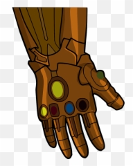 Infinity Gauntlet Thanos - Infinity Gauntlet Snapping Transparent Emoji,The Emoji Movie