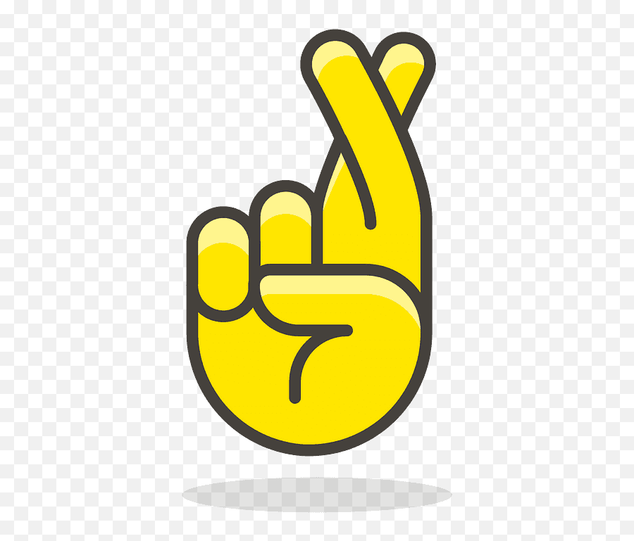 Crossed Fingers Emoji Clipart,Crossed Out Emoji