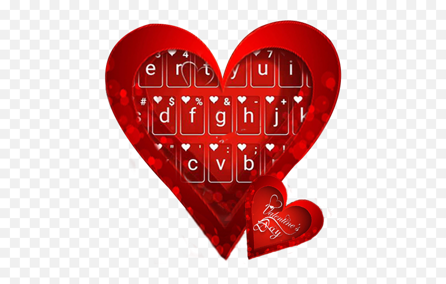 Valentine Hearts Keyboard Theme - Apps On Google Play Day Emoji,Valentines Emojis