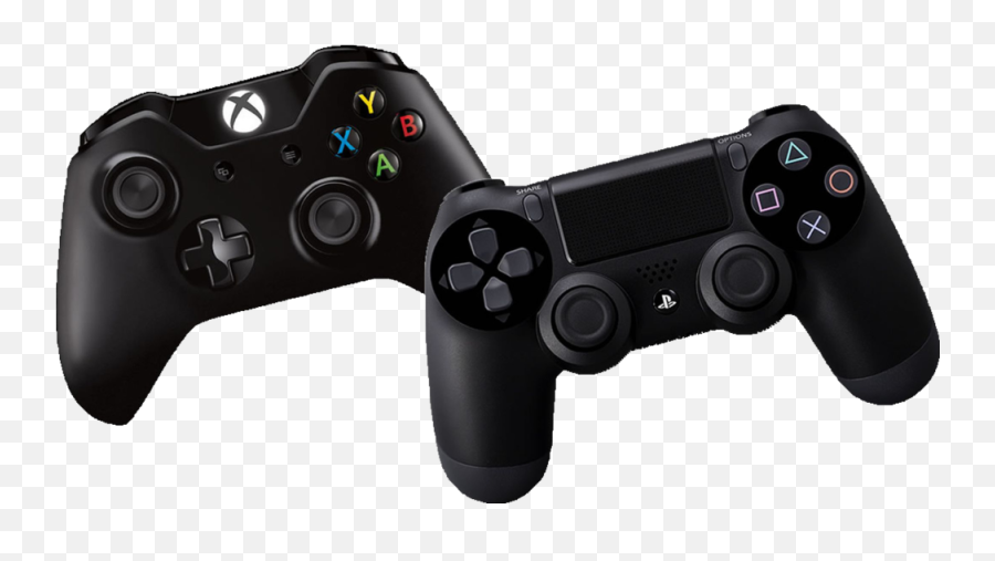 Xbox One Ps4 Controllers - Ps4 And Xbox Controller Png Emoji,Controller Emoji