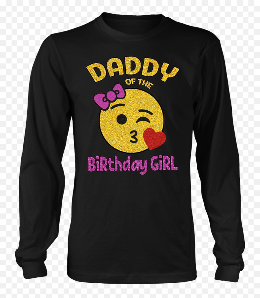 Birthday Girl Emoji Pink Shirt - Cartoon,Daddy Emoji