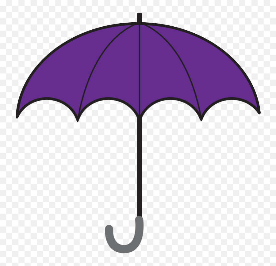 Umbrella Free To Use Clipart - Violet Umbrella Clipart Emoji,Umbrella Emoji