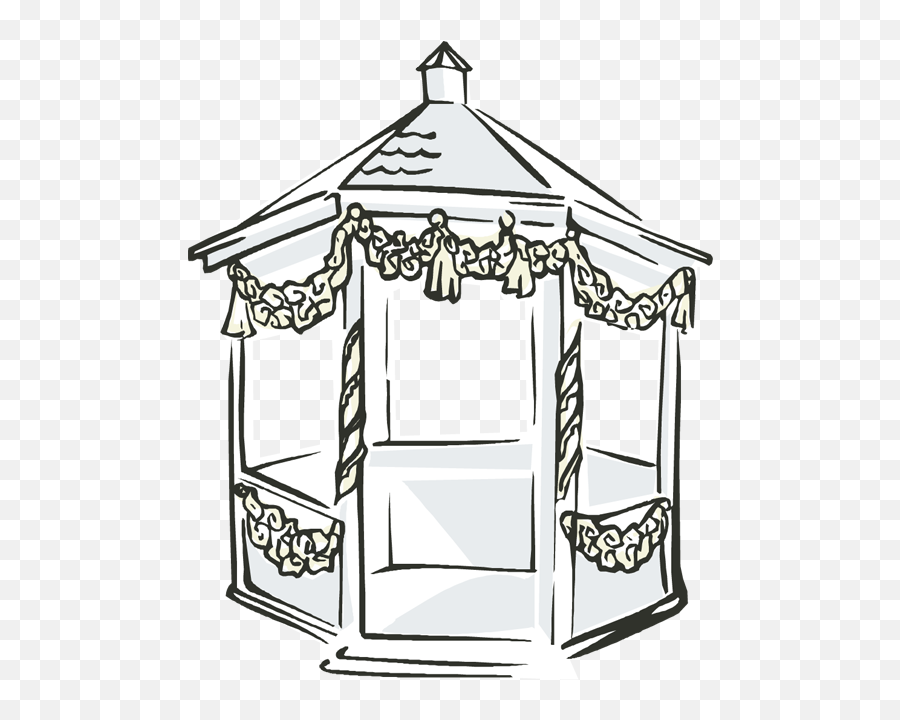House Clipart Wedding House Wedding - Hindu Wedding Clipart Black And White Emoji,House And Bride Emoji