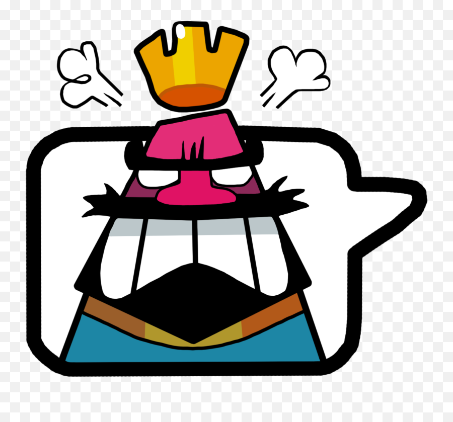 Does The King Have In Clash Royale - Clash Royale Emoji Png,Noob Emoji
