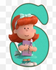 Buchstabe - Patty Charlie Brown Characters Emoji,Peppermint Emoji