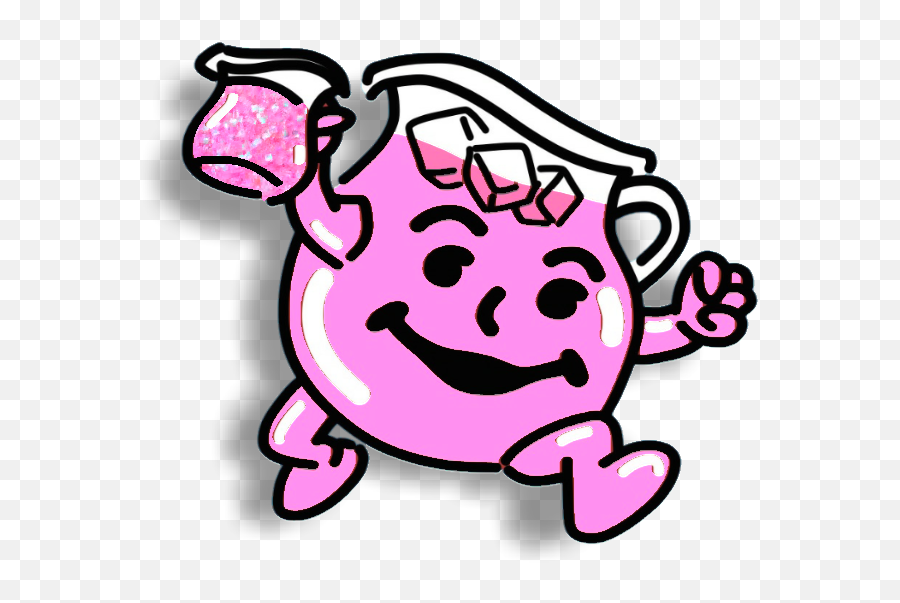 Koolaid Kool Drink Juice Colddrink Pink - Kool Aid Man Sticker Emoji,Kool Aid Emoji