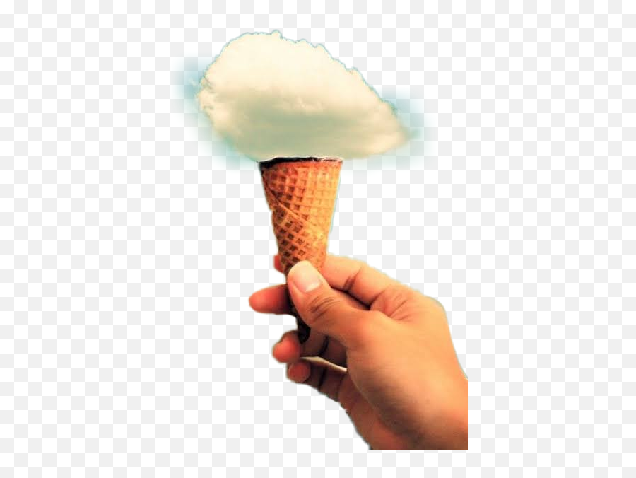 Icecream Cloud Ice Cone Effect Art Mwsk - Trick Of The Eye Photography Emoji,Ice Cream Cloud Emoji