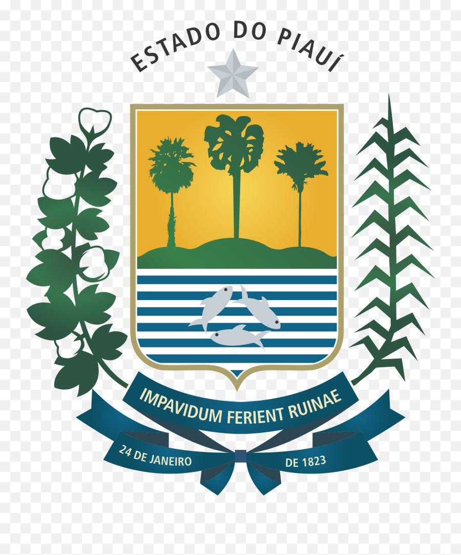Brasão Do Piauí - Governo Do Piaui Emoji,Brazil Flag Emoji