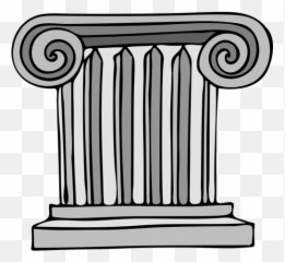 Vector Image Of Column Pillar - Roman Columns Clip Art Emoji