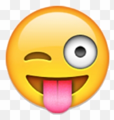 Tongue Out Emoji Transparent Png Clipart Free Download - Different Type Of Smiley Faces