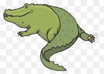 Alligator Claws View - Crocodile Tail Clip Art Emoji