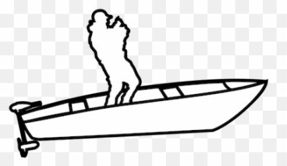 Man Fishing - In Boat Clipart Free Emoji