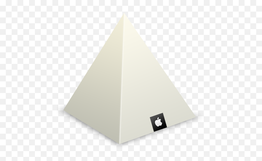 Apple Store Louvre Pyramid Icon - Triangle Emoji,Pyramid Emoji