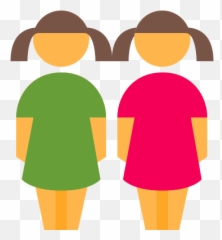 Twins Icon - Free Download PNG and Vector Illustration Emoji