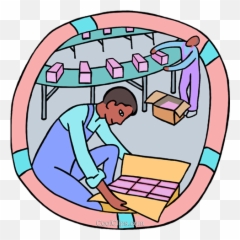 Factory Worker Clipart Png - Art Emoji
