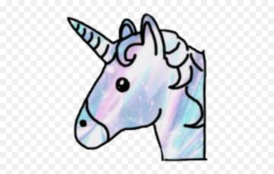 Sticker Unicorn Emoji - Emoji Unicorn,Unicorn Emoji Sticker