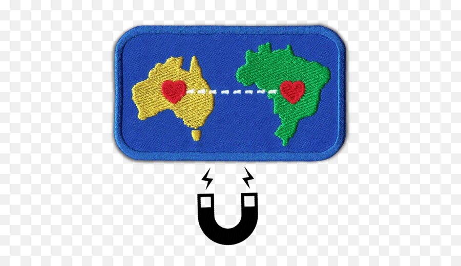 Thrifty Thrills U2013 The Patch Parlour Collective - Emblem Emoji,Aussie Flag Emoji