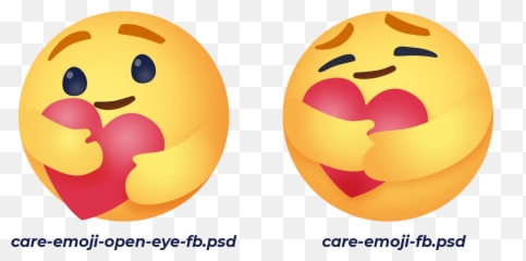Psd Download For Facebook Care Emoji - Care Icon Facebook Png,Emoticon Memes