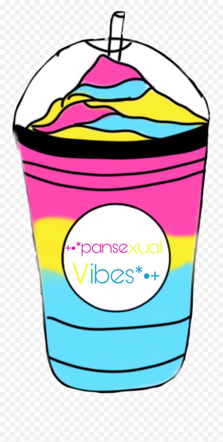 Popular And Trending Pansexuality Stickers On Picsart - Clip Art Emoji,Pansexual Symbol Emoji