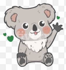 Koala Emoji Png - Big Worksample Image Cartoon 5233548 Cartoon,Emoji Pop 101