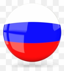 Russia Flag Icon Png Transparent Cartoon - Jingfm Russian Round Emoji