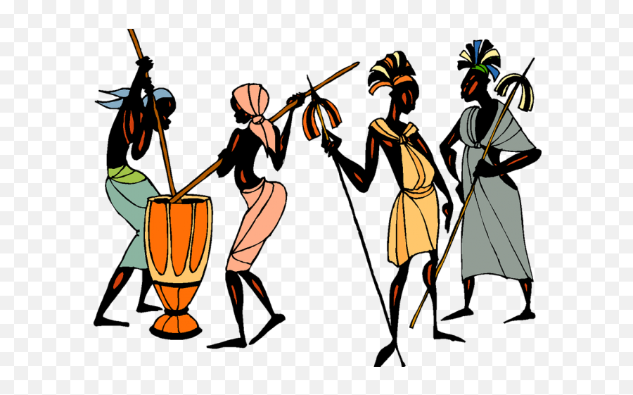 Africa Clipart African Culture - Collage On Tribe Of Africa Africa Png Emoji,African Emoji