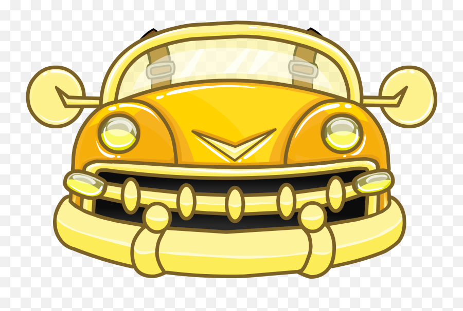Flying Clipart Car - Club Penguin Golden Path Id Png Gold Car Clip Art Emoji,Cars Emoticon