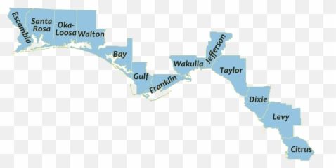 Florida png - 15 free HQ online Puzzle Games County Map Of Panhandle Emoji