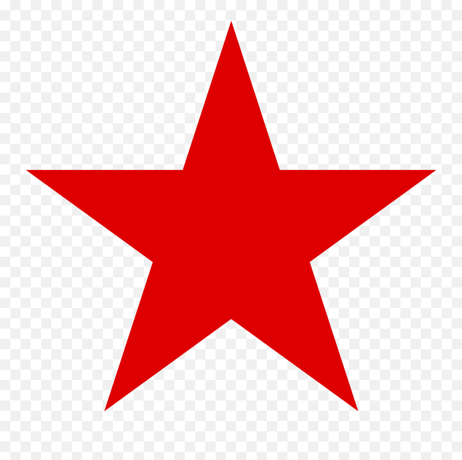 Red Star - Star Clipart Red Emoji,The Emoji Movie