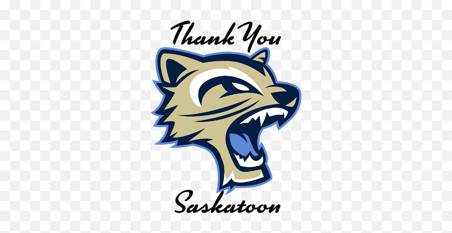 Playeru0027s Tribune Thank You Saskatoon - Media Spots Car Logo Design Emoji,Wide Awake Emoji