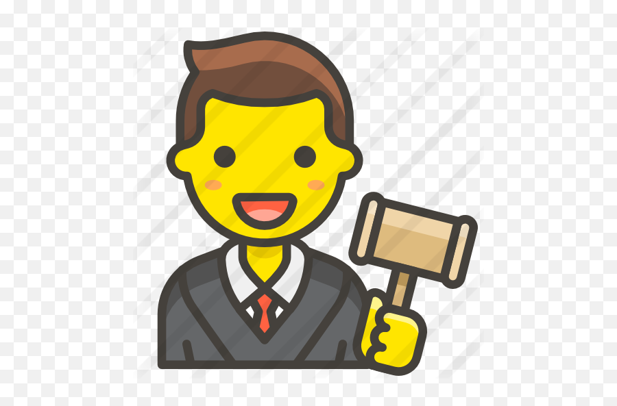 Judge - Woman Judge Icon Emoji,Gavel Emoji