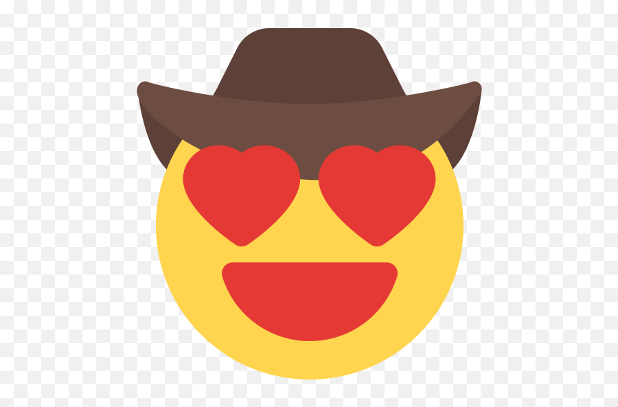 In Love - Emoji Enamorado Sombrero Vaquero,Emoji Enamorado Png