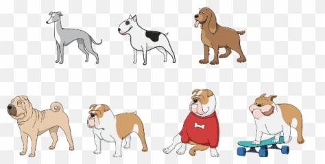 Set Of Dogs Stickers - Printable Dog Sticker Emoji,Boxer Dog Emoji