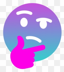 Thinking Emoji - Transparent Background Discord Emojis,Think Emoji