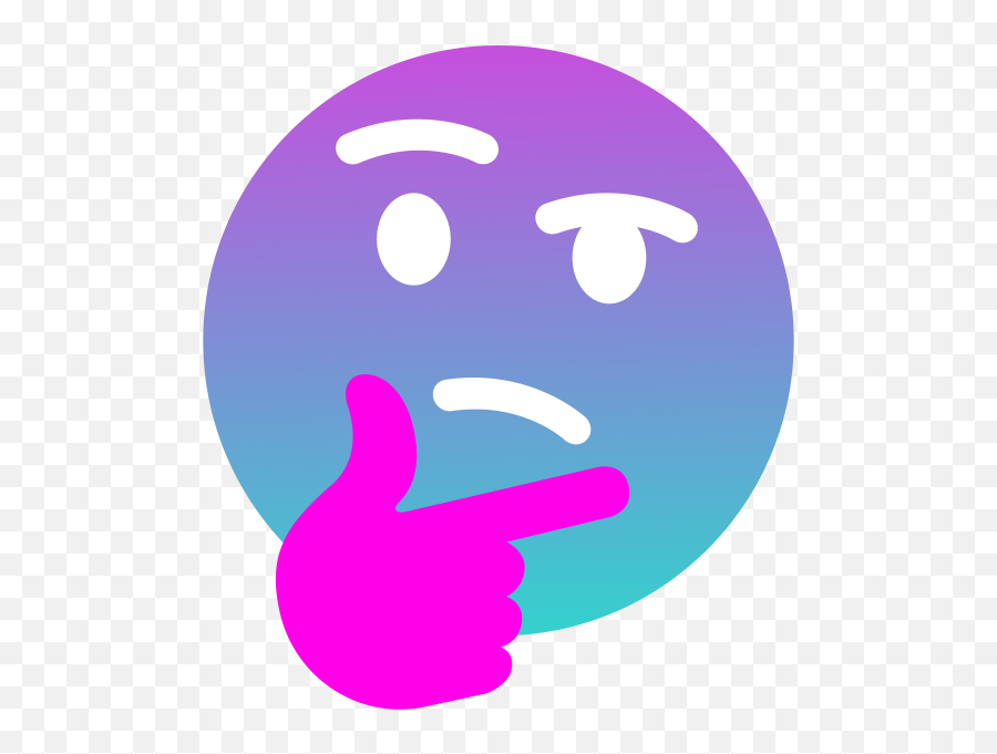 Thinking Emoji - Transparent Background Discord Emojis,Think Emoji