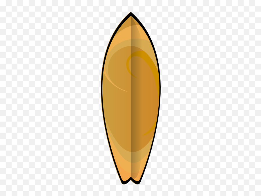 Surfboard Clipart The Cliparts 2 - Surfboard Clipart Png Emoji,Surfboard Emoji