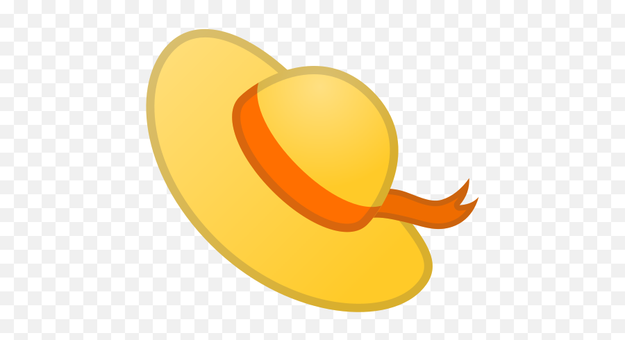 Womans Hat Emoji - Hat Emoji,Sombrero Emoji